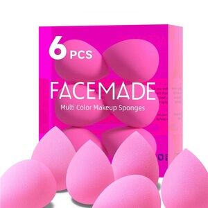 - Facemade makeup sponges 3 sets of six. New!